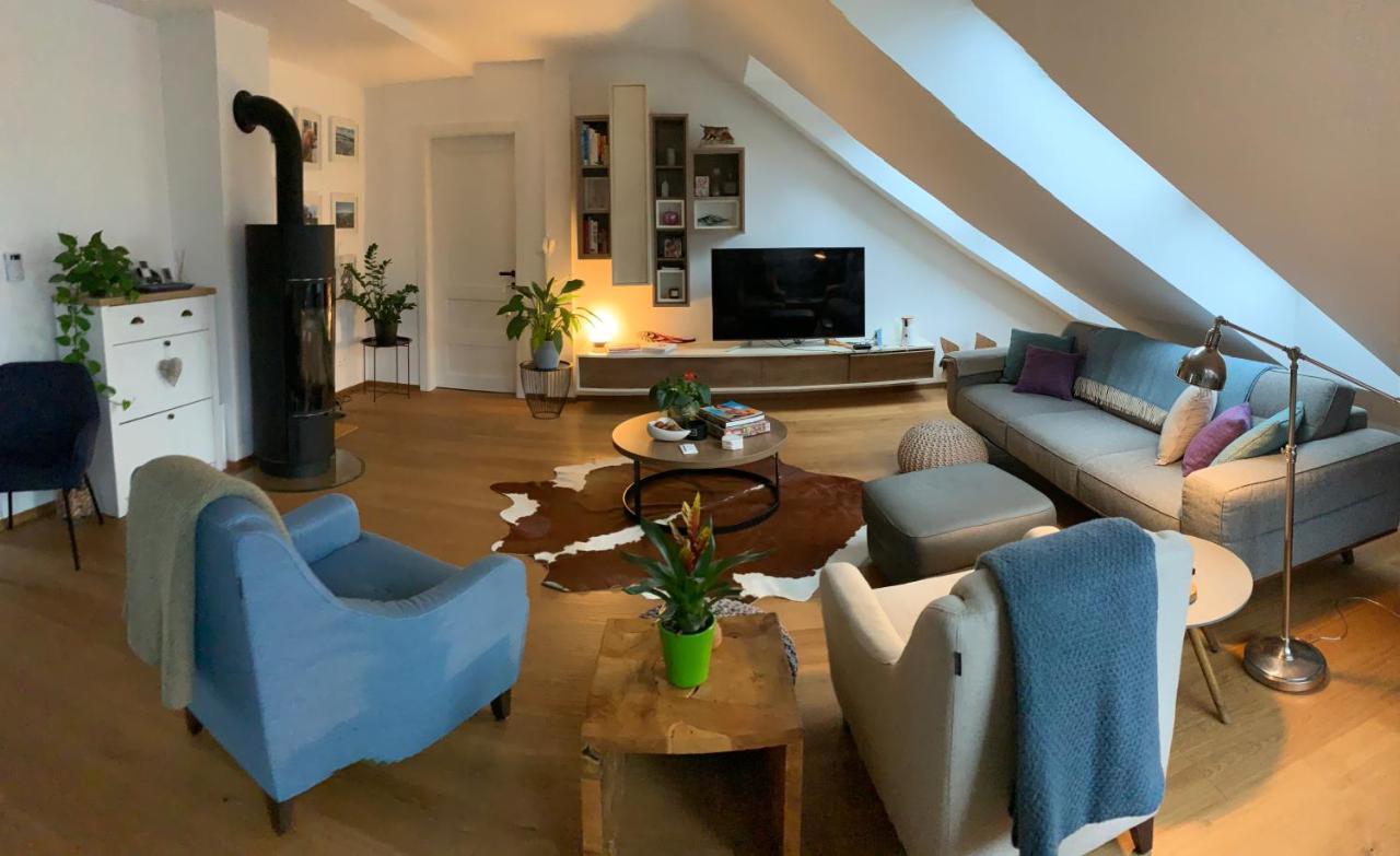 Bl - The Penthouse, 24Hr Self Check-In, 2 Bedrooms, Fireplace, Ac, Panoramic View From Main Balcony, 3-Minute Walk To City Center Besztercebánya Kültér fotó